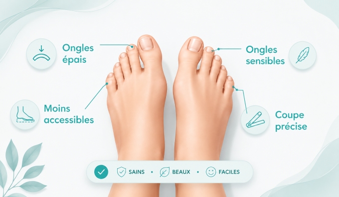 Des soins ciblés pour vos pieds
