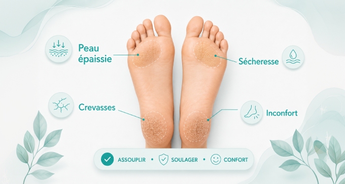 Des soins ciblés pour vos pieds